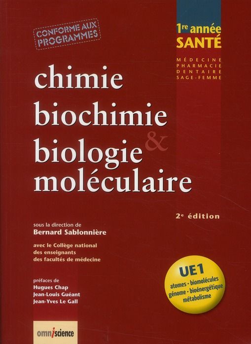 Chimie, biochimie et biologie mol�culaire ; licence sant� 38 Amiens (80)