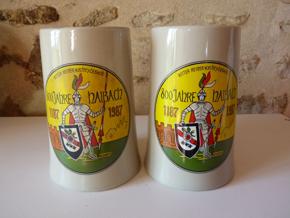  2 chopes � bi�re 50 cl (Allemagne) 10 Prissac (36)