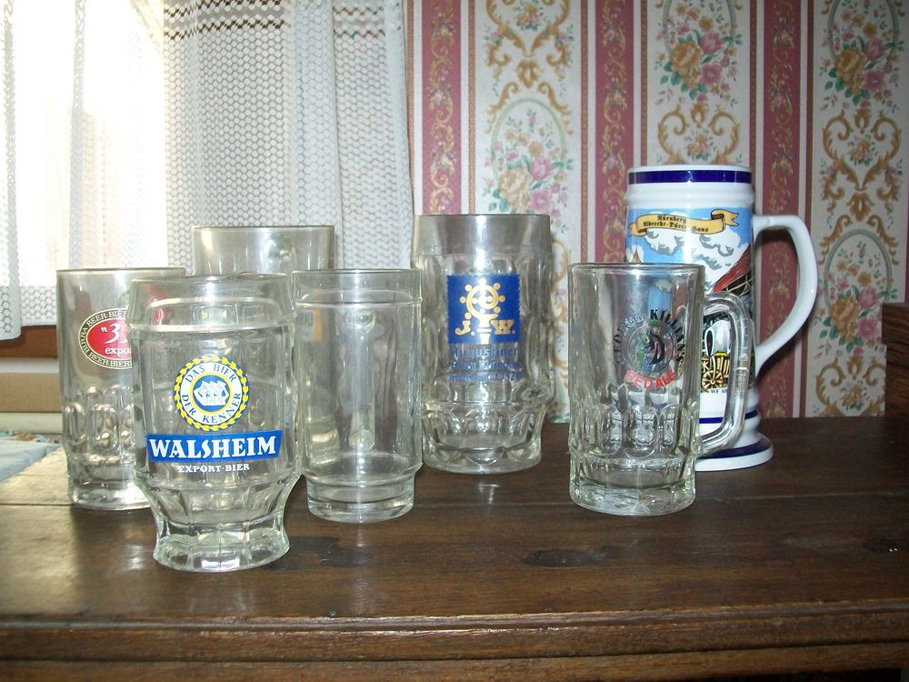 Lot De 6 Chopes à Bière Kölsch 200 Ml - Verre Fin Avec Motif Cathédrale De Cologne, Idéal Fête