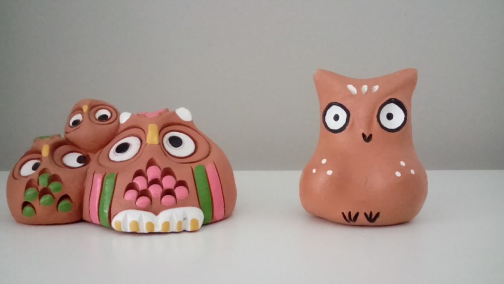 Lot de 2 chouettes 5 Paley (77)