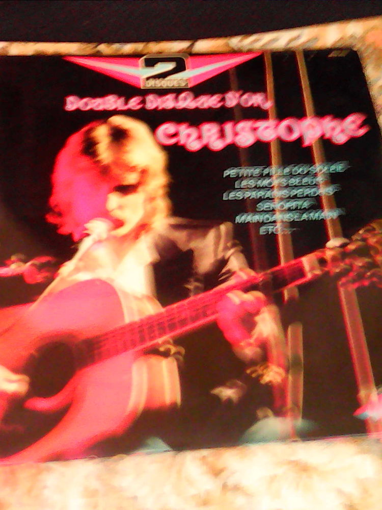 CHRISTOPHE DOUBLE ALBUM 22 33 TOURS 0 Le Cannet (06)