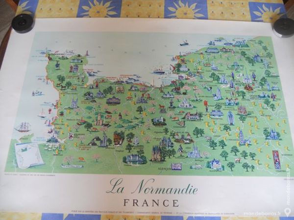 chromolithographie   la Normandie  15 Roclincourt (62)