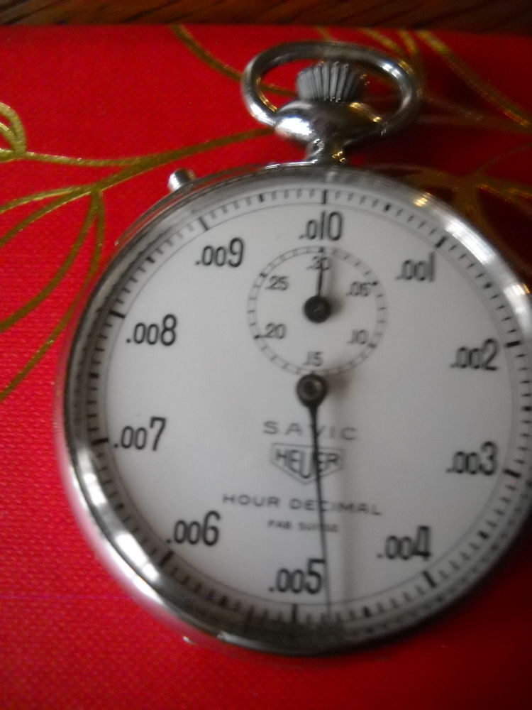 CHRONOMETRE DECIMAL VINTAGE 120 La Source (45)