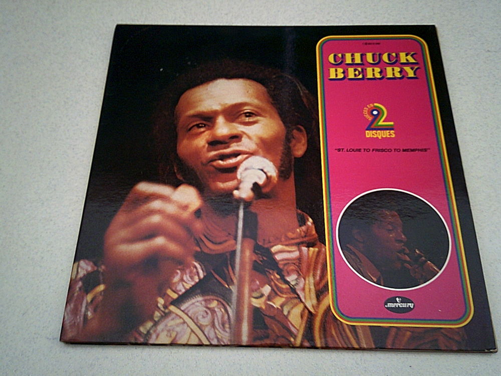 CHUCK BERRY - Double Album Vinyles 33 T ? Pressage Original 15 Fourmies (59)