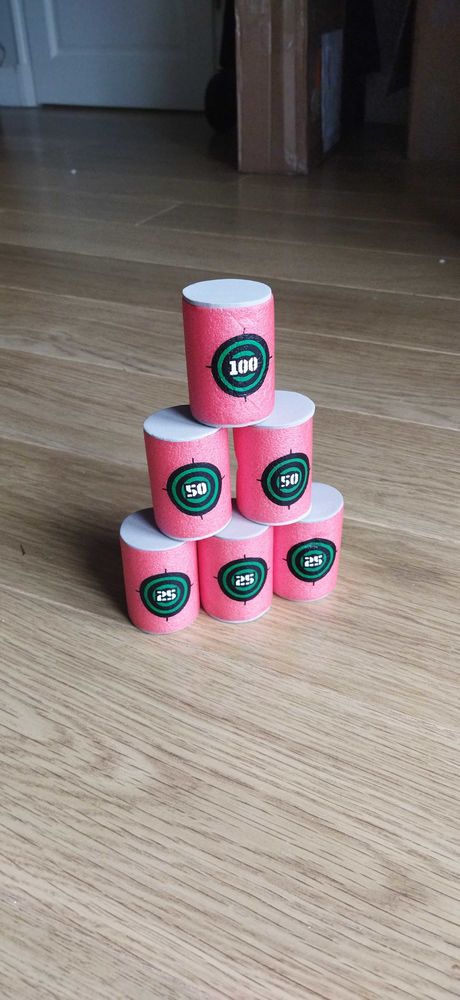 X6 cibles nerf 6 Paris 15 (75)