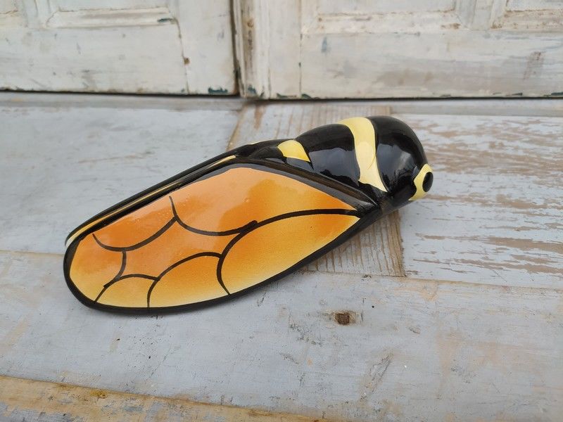 Cigale C�ramique Porte Bouquet Vallauris Bouqueti�re 
22 Loches (37)