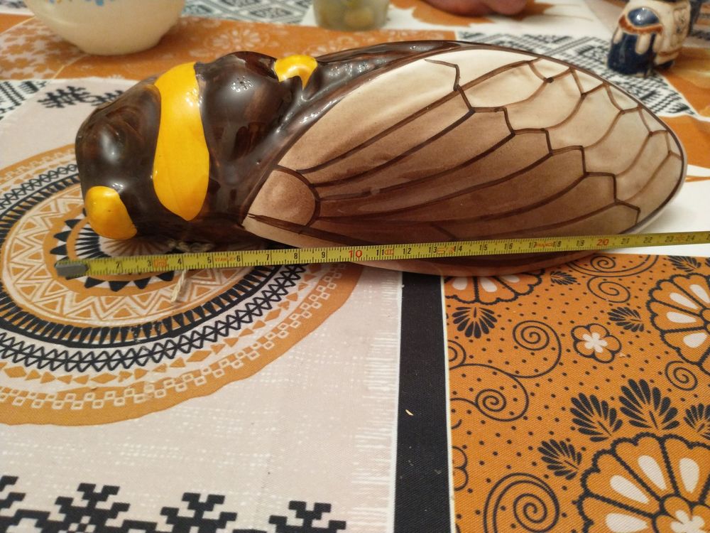 Cigale de Provence des ann�e 70s d�co jardin ou vase 40 Saint-Fons (69)