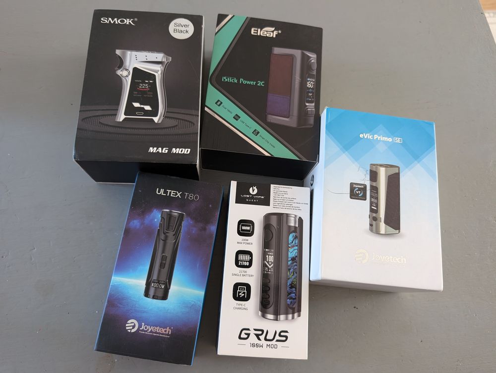 Lot de cigarettes �lectroniques 55 Oissery (77)