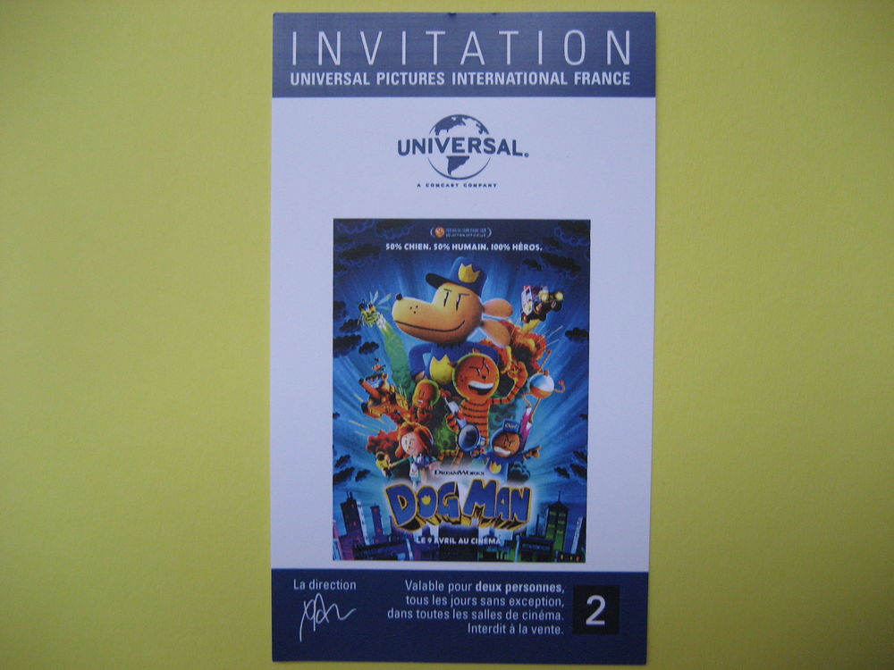 Cin�ma pour 2 personnes pour   DOGMAN   8 Reims (51)