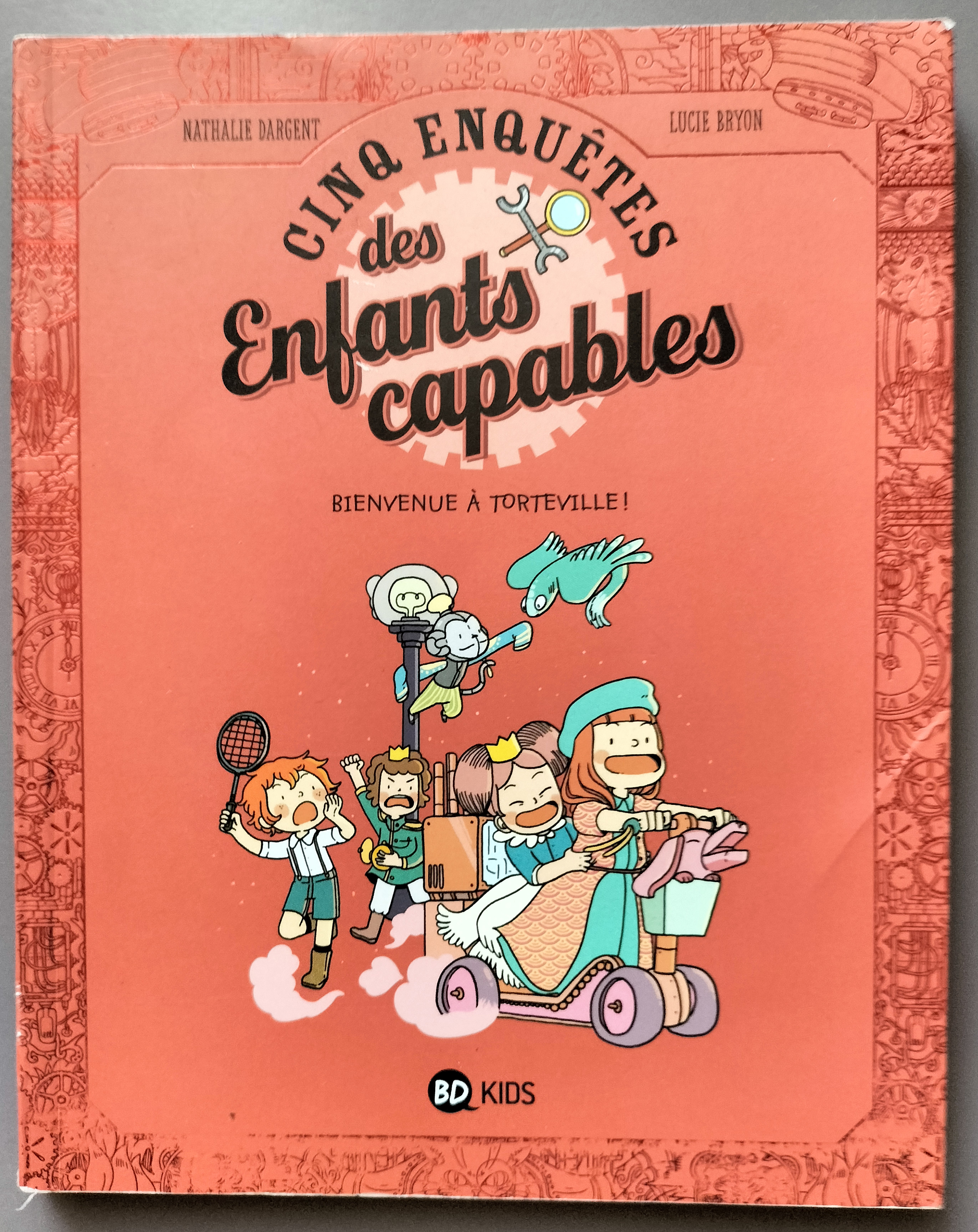 Cinq enqu�tes des enfants capables-Bienvenue � Torteville - 8 Paris 18 (75)