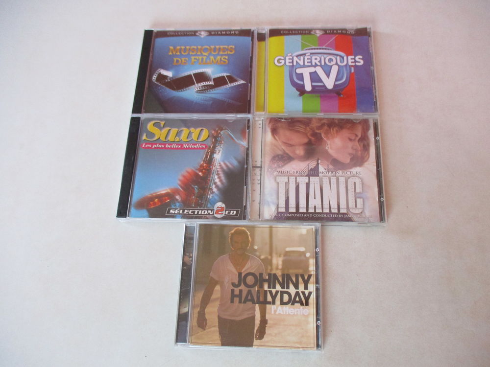 Lot de cinq CDS 5 Saint-Jean-Bonnefonds (42)