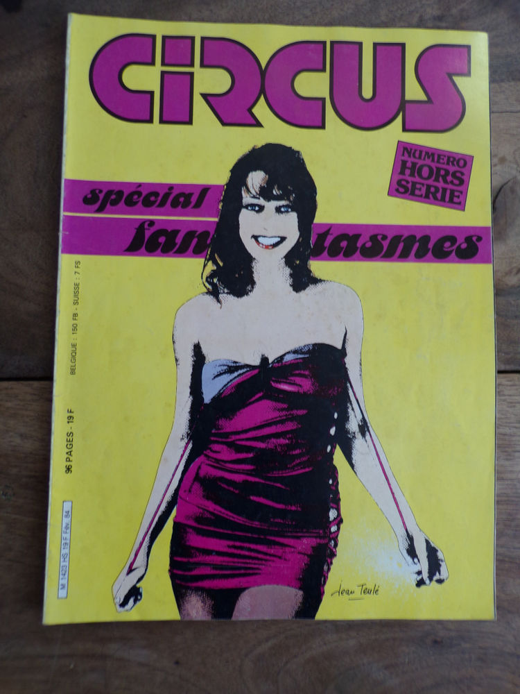 Circus revue hors s�rie sp�cial fantasmes f�vrier 1984 3 Laval (53)