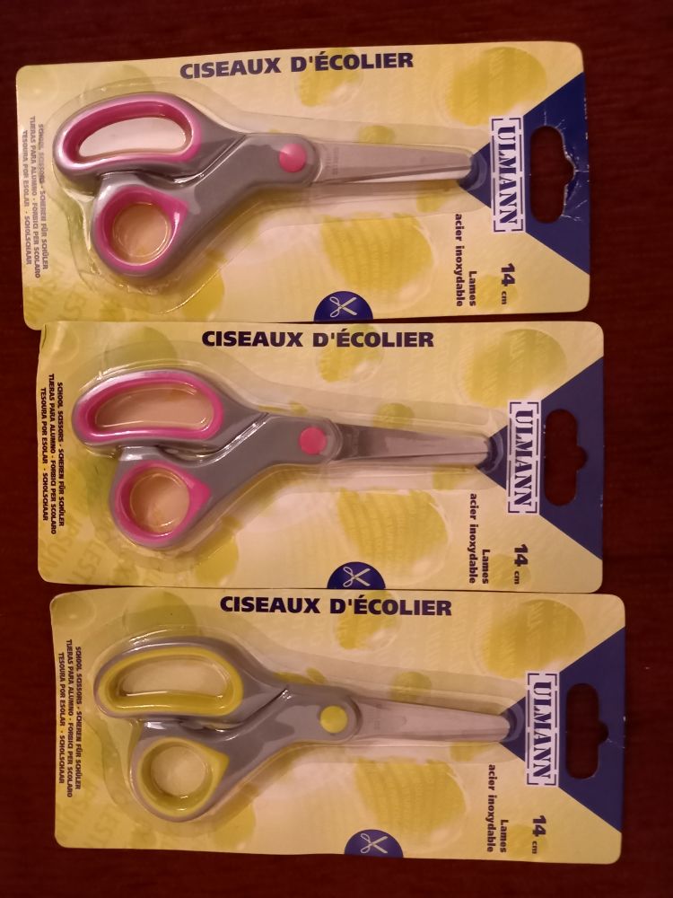 Lot 3 ciseaux d'�colier NEUFS 3 Colmar (68)