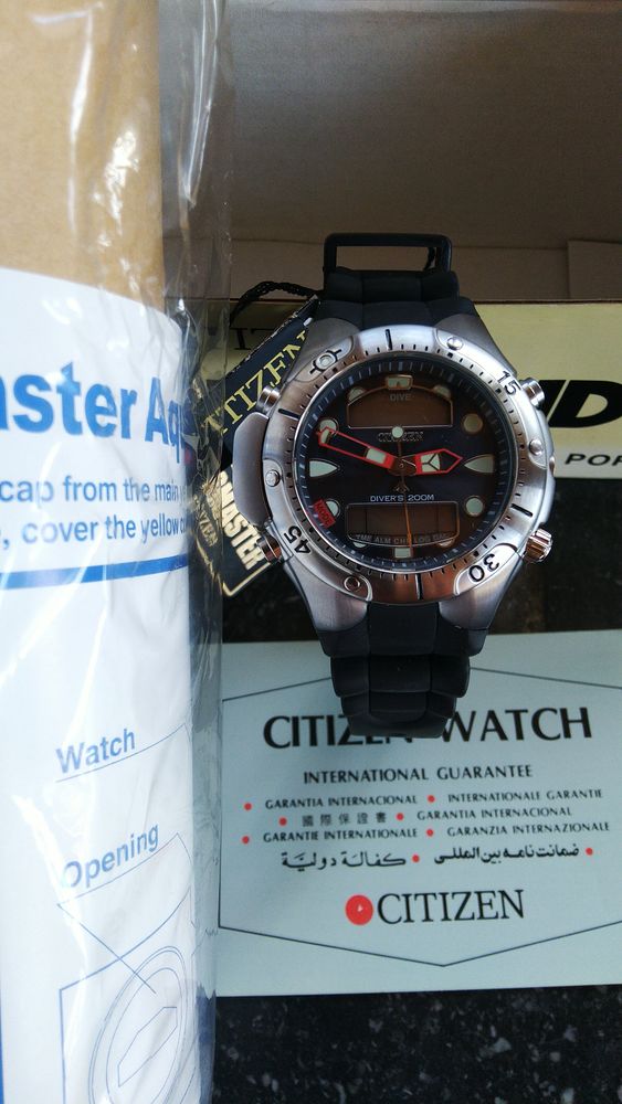 Citizen Promaster Diver S
200 mètres
Neuve
+ Écrin
+ Documen 199 Ghyvelde (59)