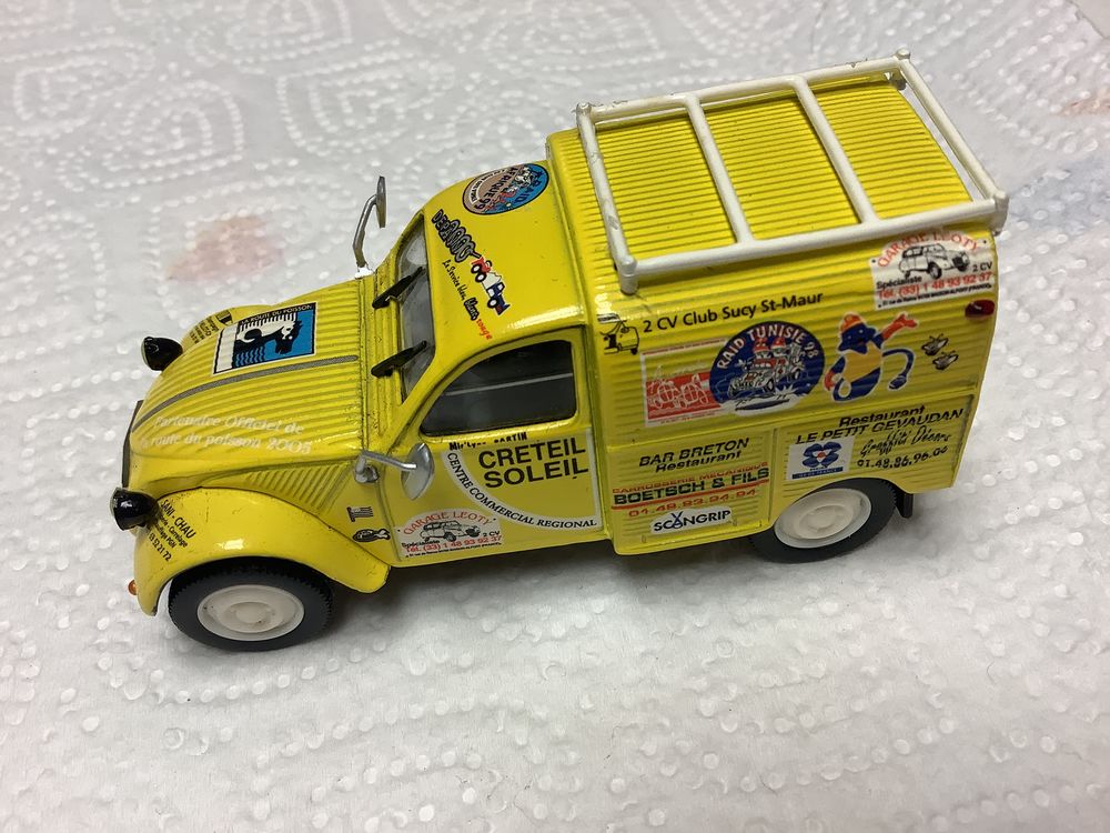 CITRO�N 2 CV FOURGONNETTE CR�TEIL SOLEIL 1/43 voiture miniat 9 Al�s (30)