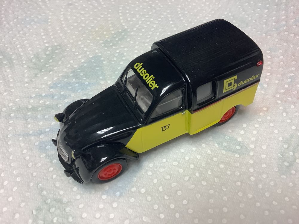 CITRO�N 2CV FOURGONNETTE DUSOLIER 1/43 voiture miniature 9 Al�s (30)