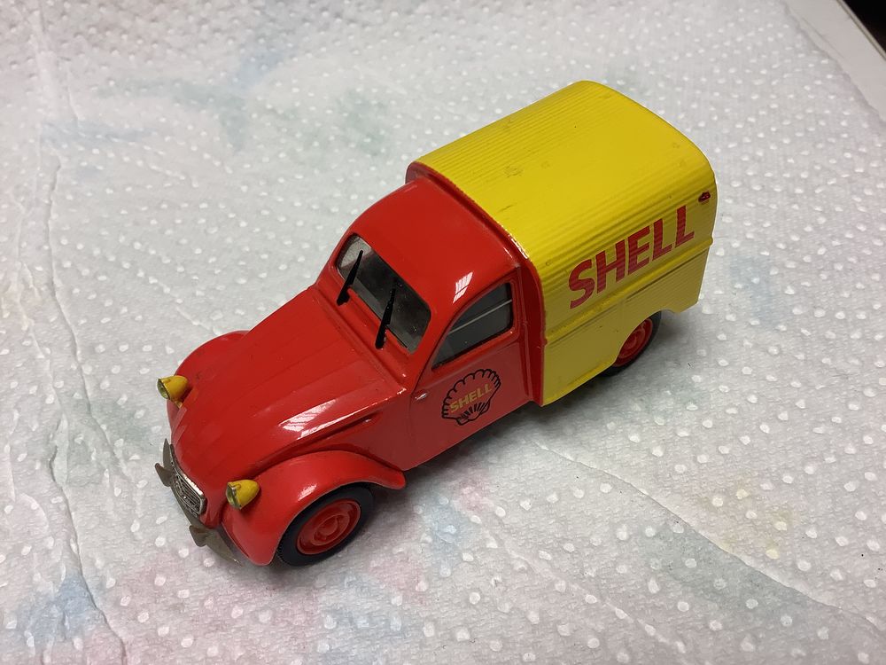 CITRO�N 2CV FOURGONNETTE SHELL1/43 voiture miniature 9 Al�s (30)