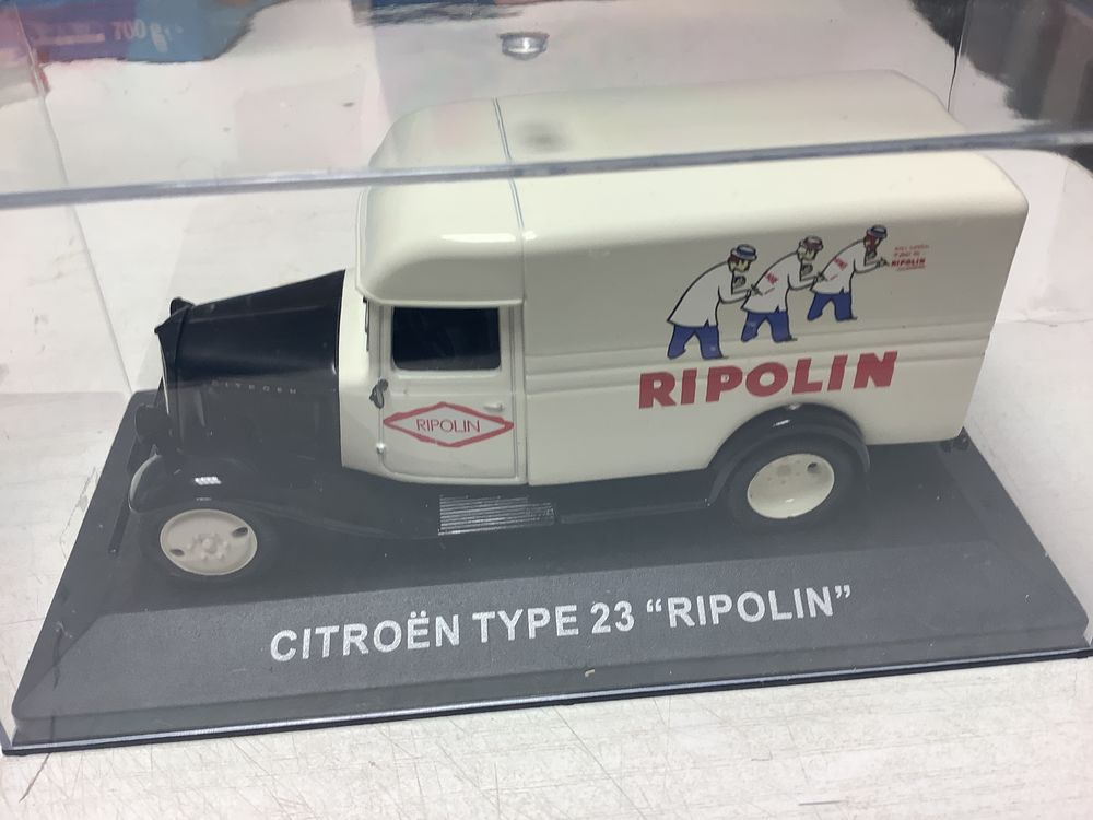 CITRO�N TYPE 23PEINTURE RIPOLIN 1/43 voiture miniature. 12 Al�s (30)