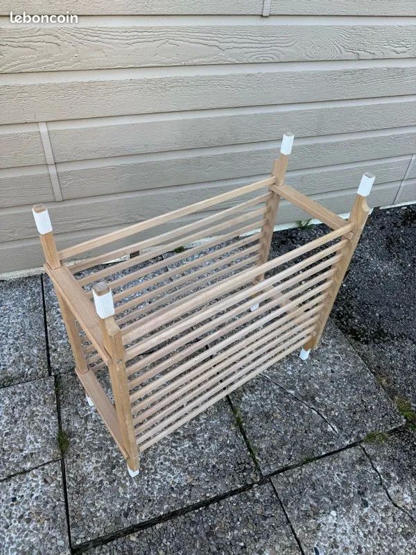 Claie en bois double pour baignoire 20 Frasne (25)