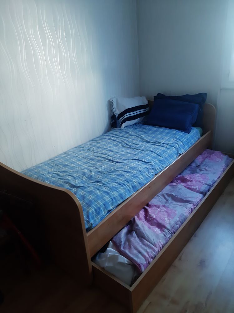 Lit de 90 cm en pin clair 100 Fontaine-l�s-Dijon (21)