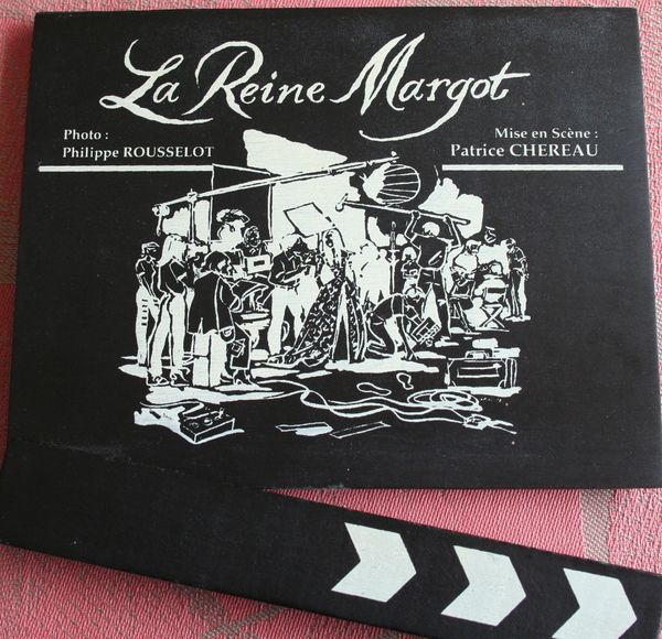 Clap de cinéma (objet publicitaire) du film La Reine Margot  30 Gujan-Mestras (33)