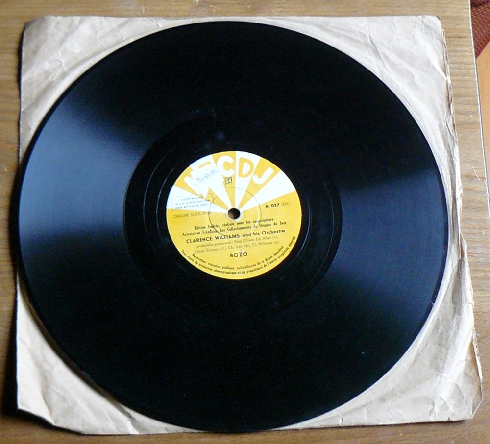78T Clarence WILLIAMS: Bozo - AFCDJA.027 - �dition limit�e 10 Argenteuil (95)