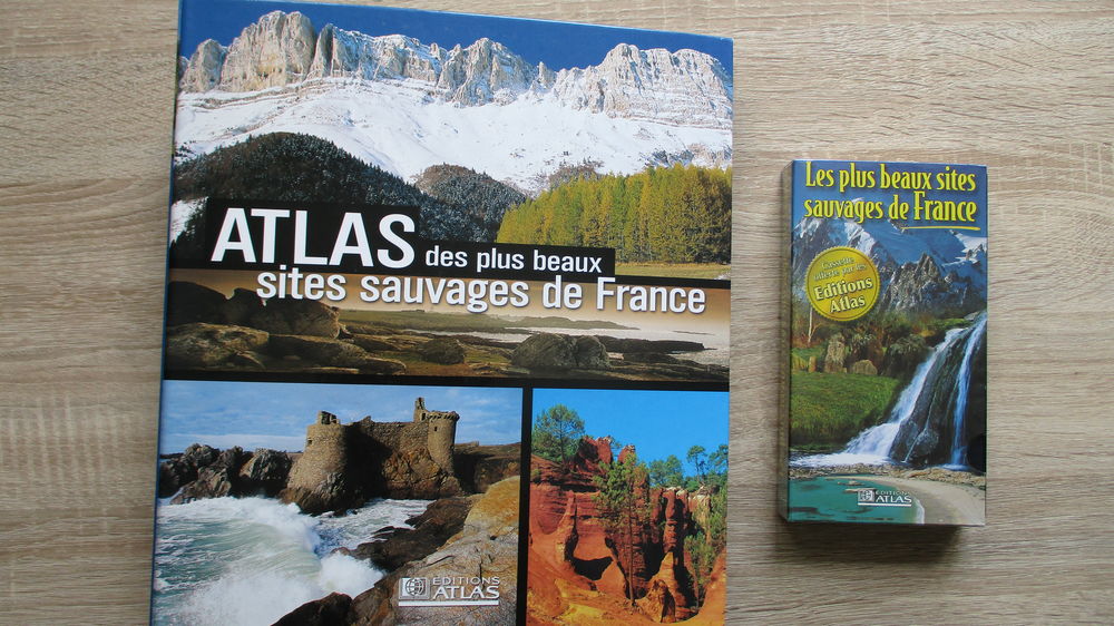Classeur  Atlas des plus beaux sites sauvages de France . 20 Le Vernois (39)