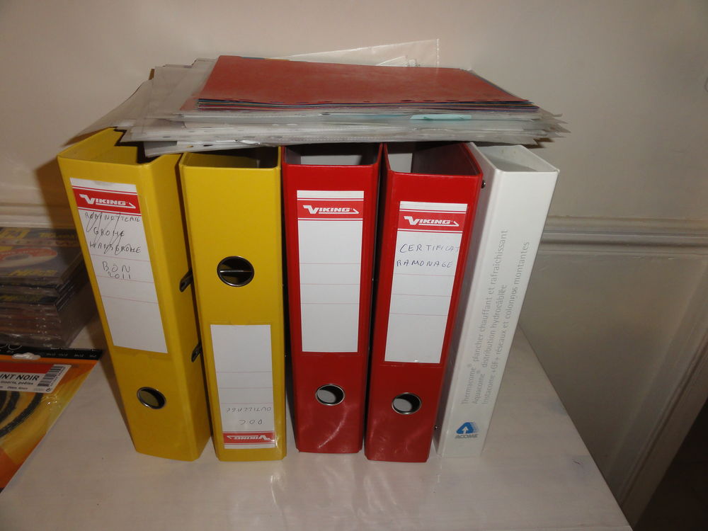 classeur grand format + intercalaire et pochette document 5 Albi (81)