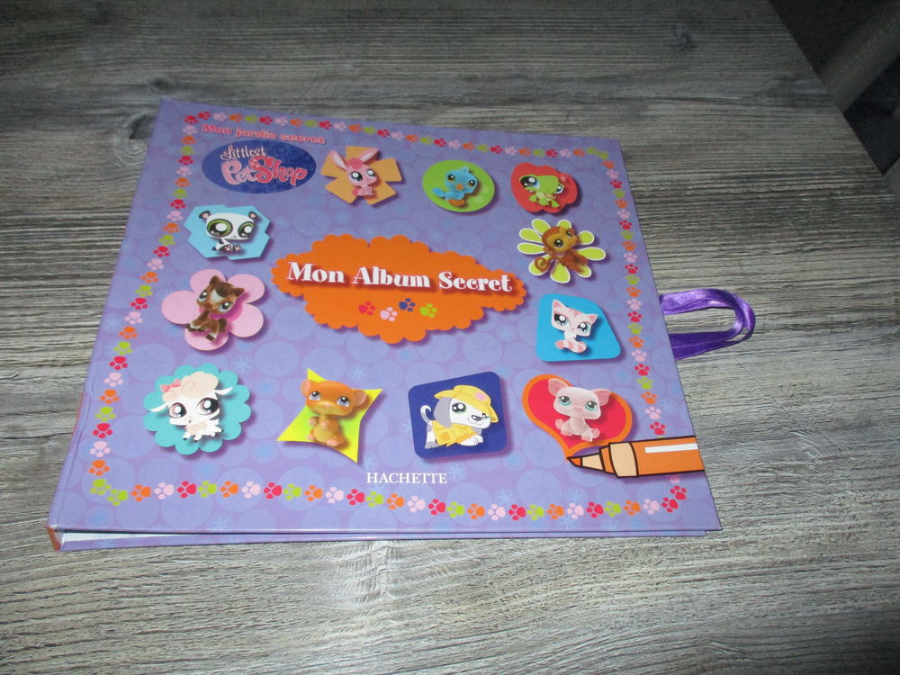 classeur POUR PETITE FILLE  mon album secret  4 Fl�ac (16)