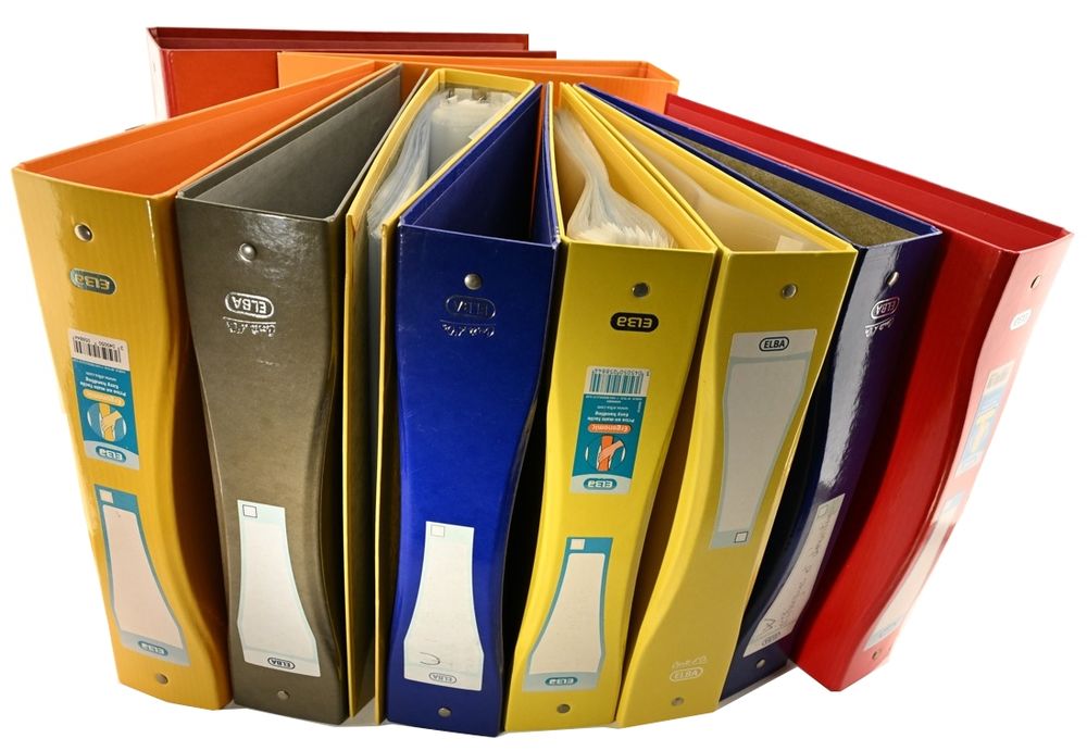 Classeurs ELBA 4 anneaux. 15 Villenave-d'Ornon (33)