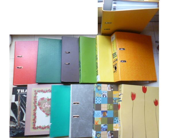 classeurs � levier, simples avec pochettes, coll. euro... 1 Martigues (13)