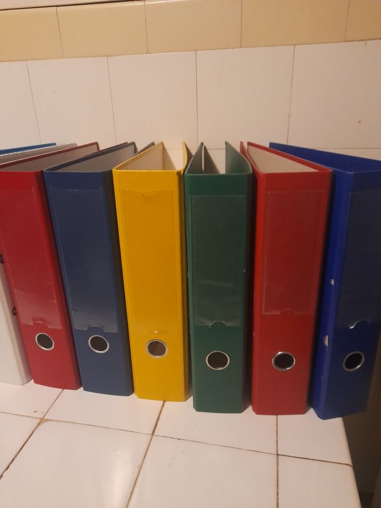 lot 10 classeurs tbe 10 Charenton-le-Pont (94)