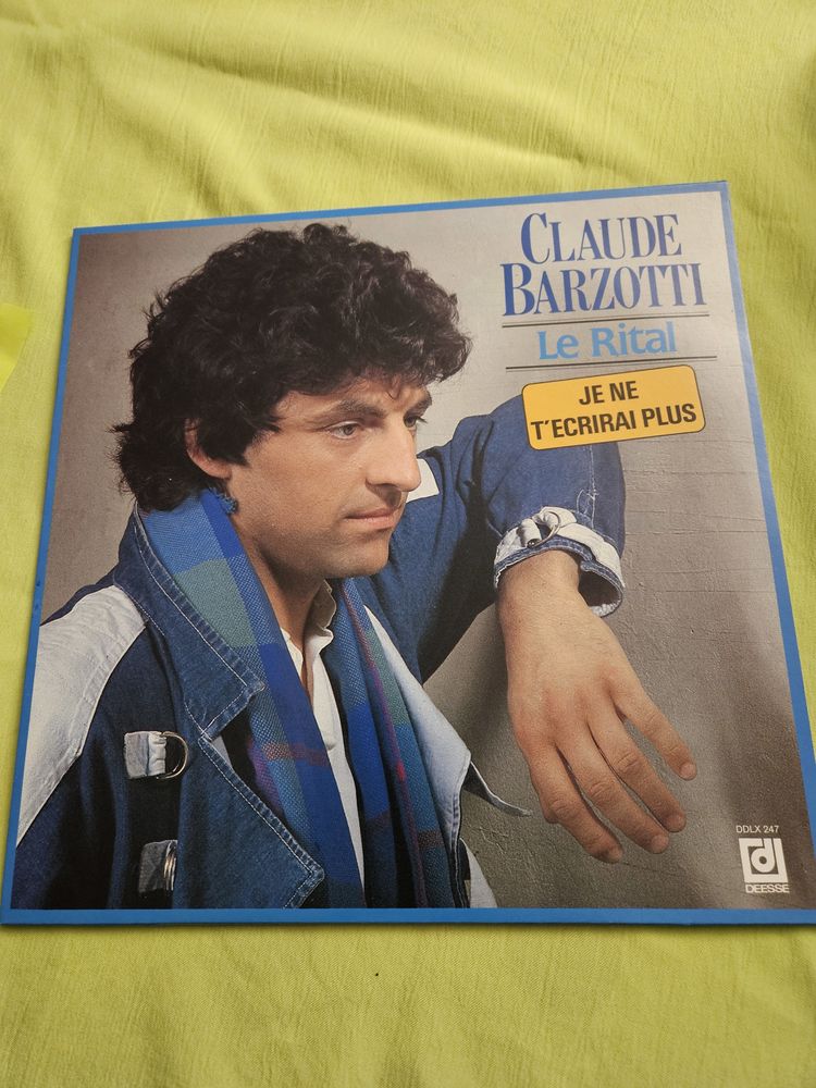 Claude Barzotti 33t vinyle Le Rital DDLX 247 18 Dourdan (91)