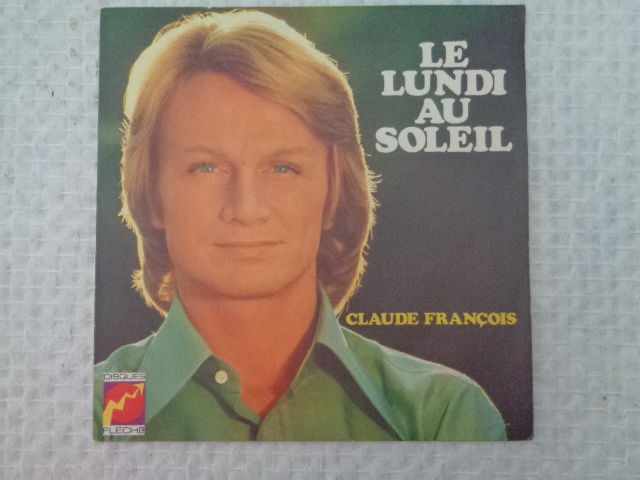 Claude FRANCOIS : lot de 5 disques 45 T 15 Mougins (06)
