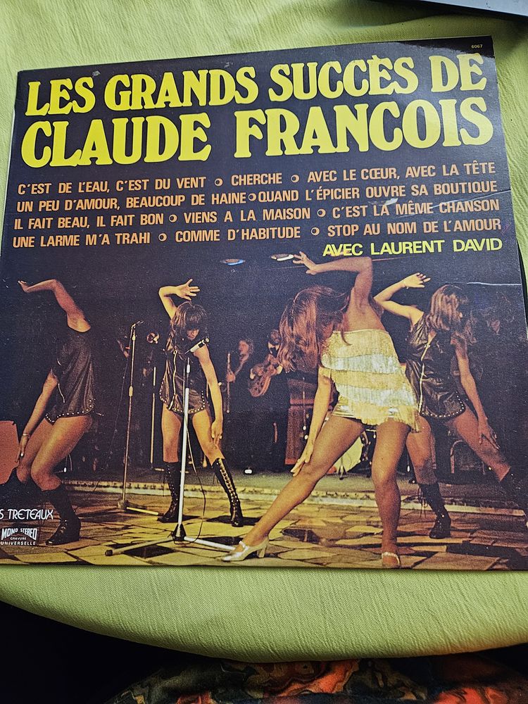 Claude fran�ois vinyl 33t les plus grand succes
10 � 10 Dourdan (91)