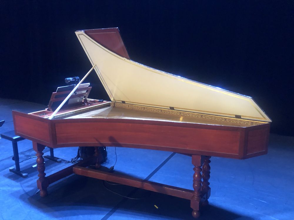 Clavecin fran�ais � 2 claviers William Post Ross 17000 Paris 10 (75)