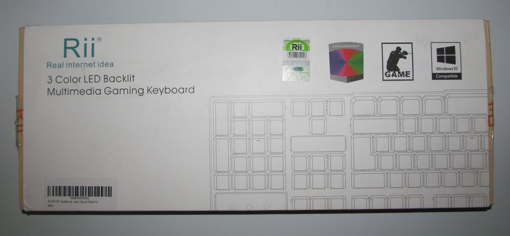 Clavier RII (Espagne) LED/DEL 16 Amiens (80)