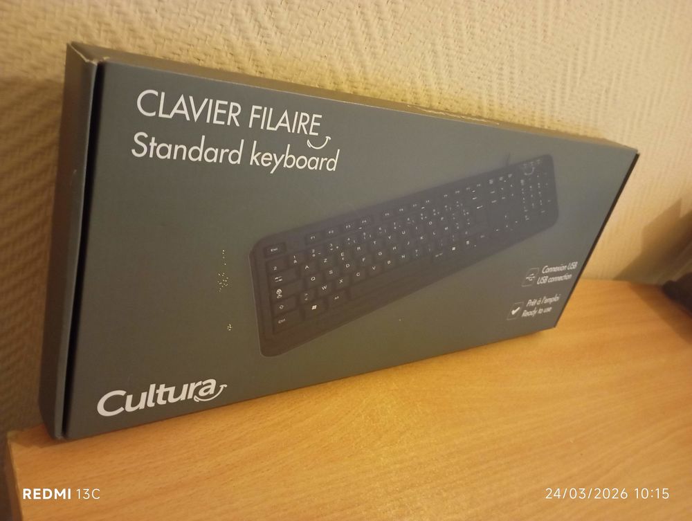 Clavier filaire Cultura Noir 6.9 Talence (33)