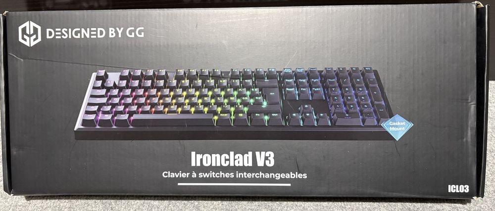 Clavier Ironclad V3 Noir Azerty 110 Chanteloup (35)