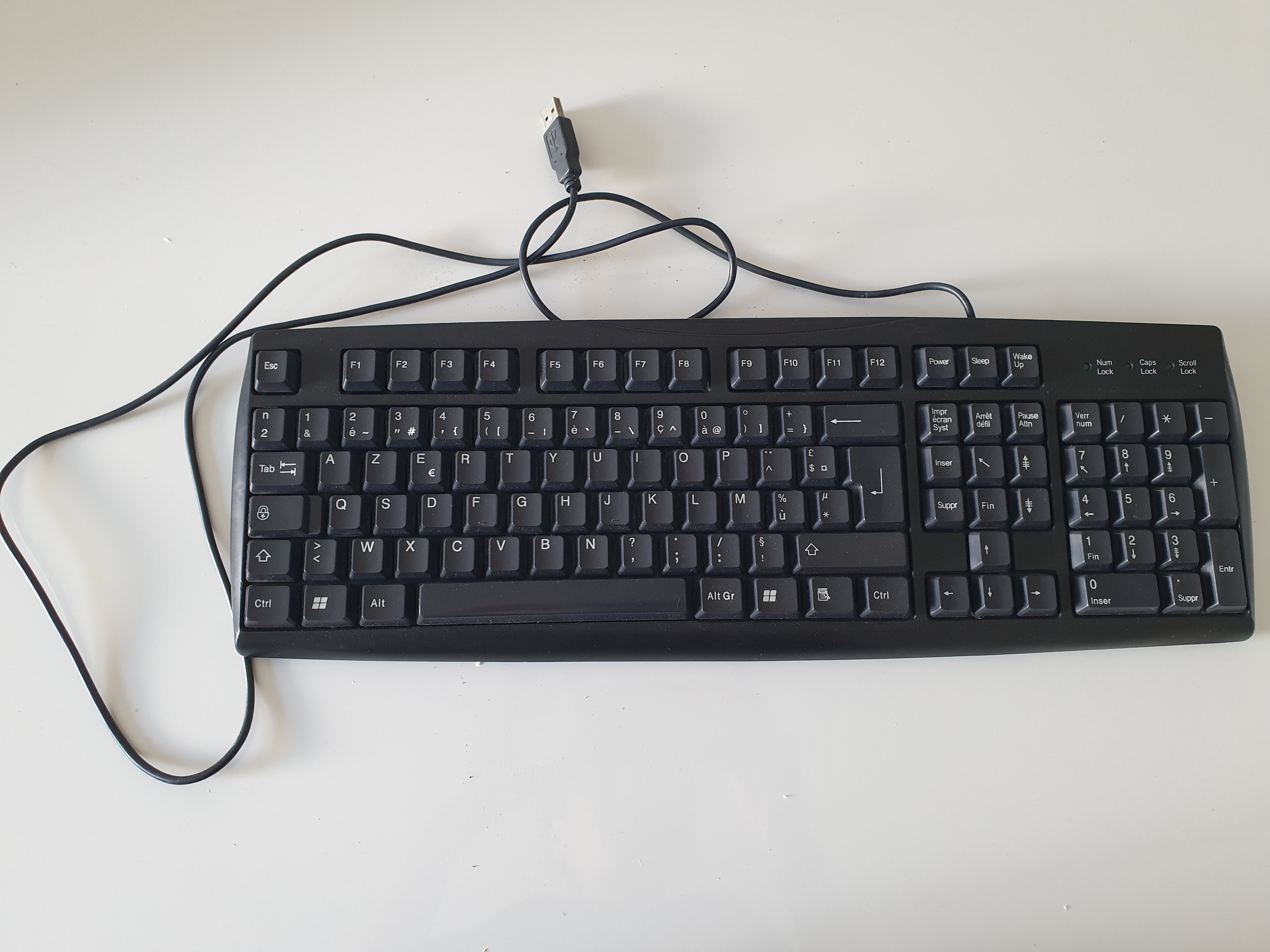 Clavier noir 5 Noisiel (77)