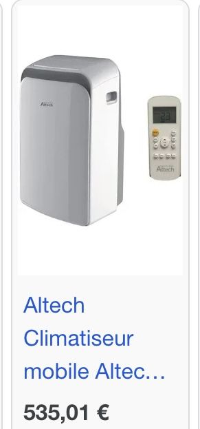 Climatiseur Mobile Altech