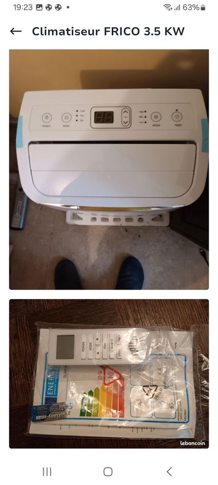 Climatiseur frico 3 5kw 350 Poitiers (86)