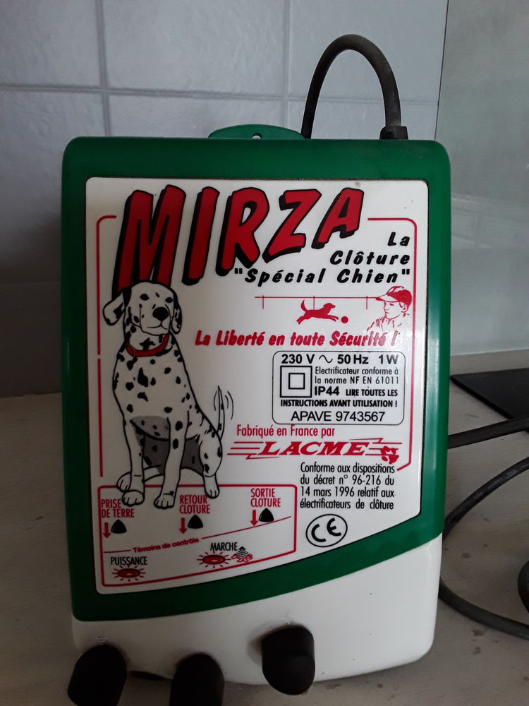 Cloture Electrique Chien Mirza D’occasion