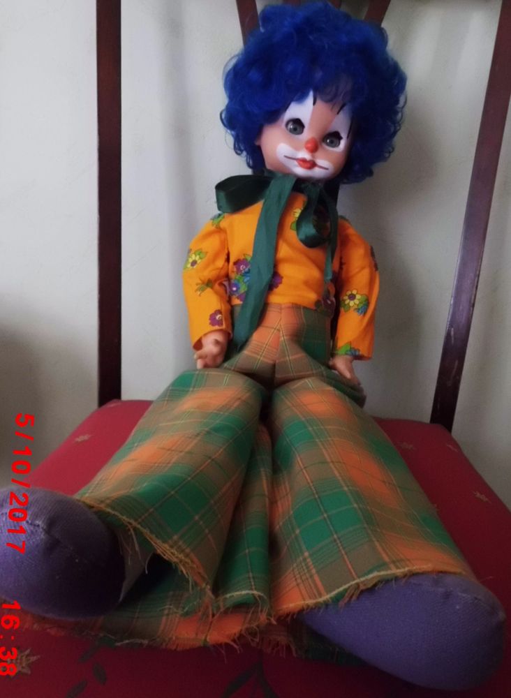 CLOWN AUX CHEVEUX BLEU 59 Oignies (62)