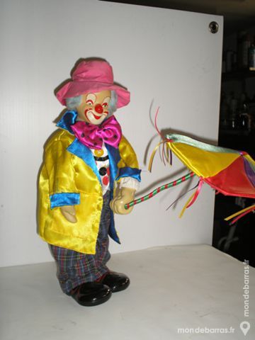 CLOWN MUSICAL  ANCIEN MECANIQUE A CLEF 10 Le Tremblay-sur-Mauldre (78)