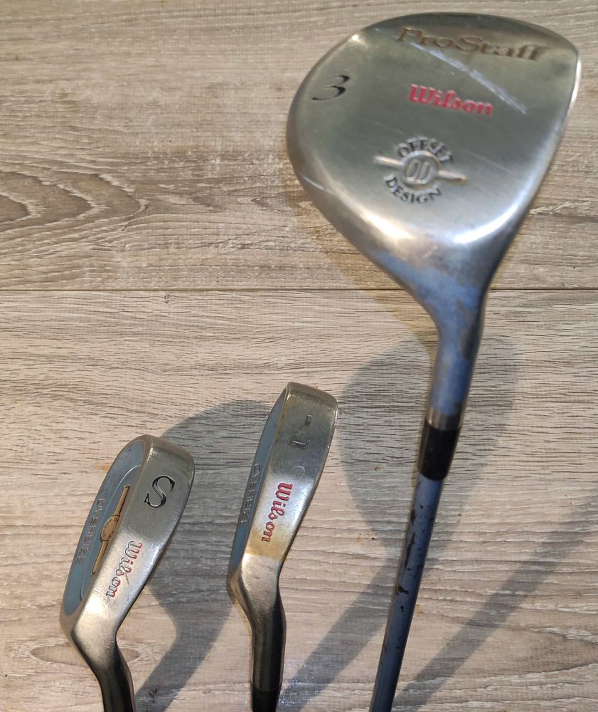 3 Clubs de Golf Wilson ProStaff Oversize en Graphite Femme 50 Mantes-la-Jolie (78)