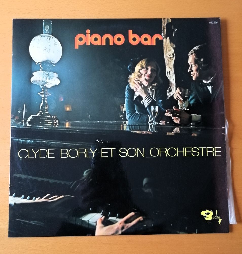 LP Clyde BORLY et son orchestre : Piano Bar - Barclay 6 Argenteuil (95)