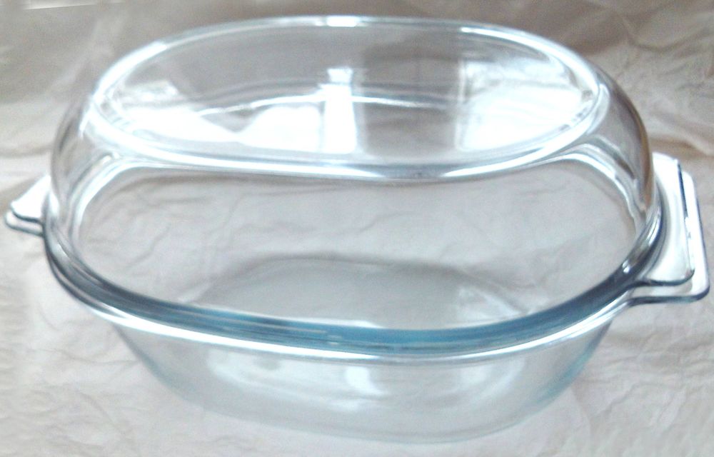 Cocotte � volaille � poign�es, verre Pyrex (30 B) comme neuf 15 Villeurbanne (69)