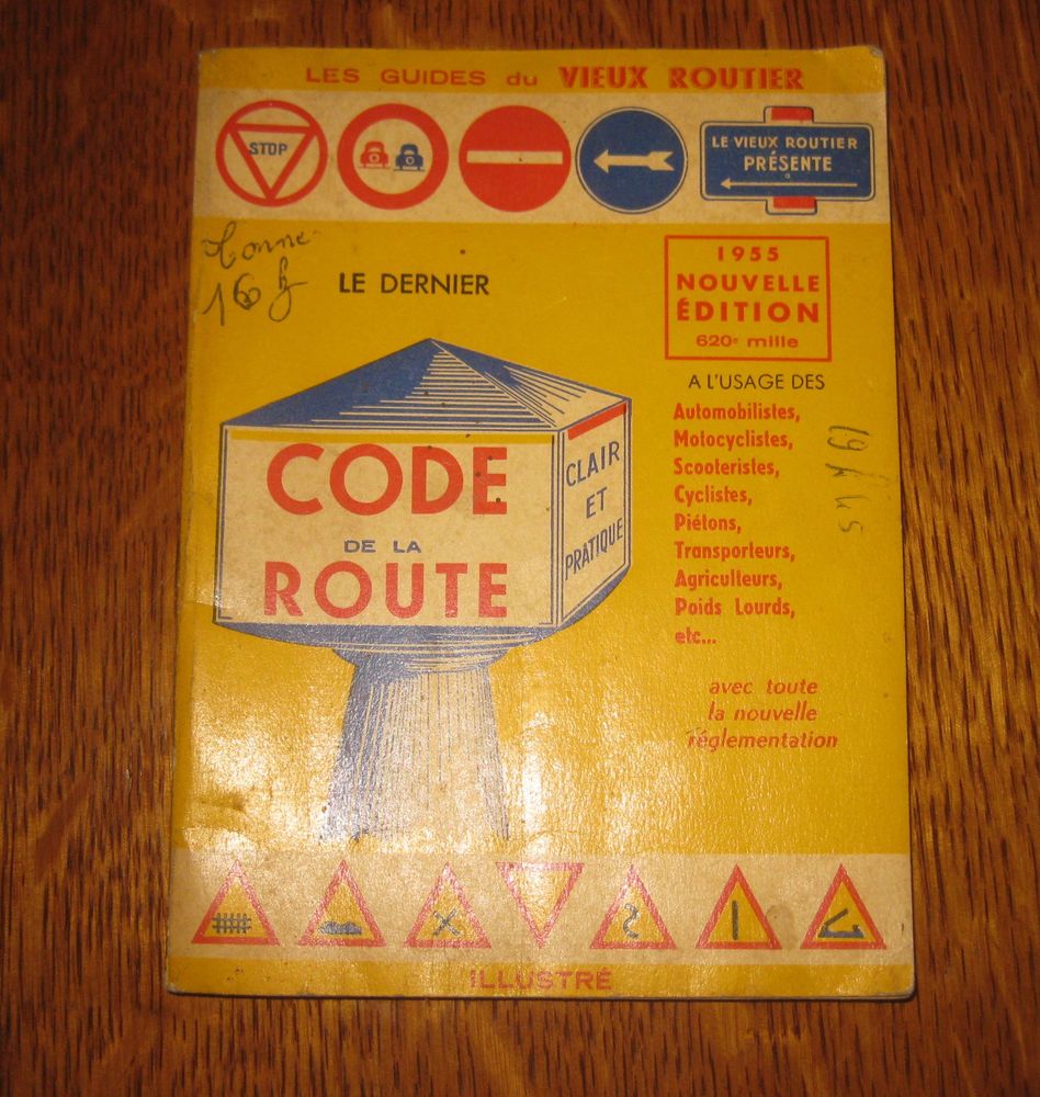 Code de la route illustr� 1955 10 Clermont-Ferrand (63)