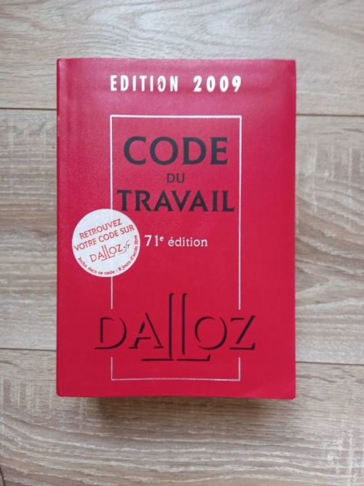 Code du travail Dalloz 2009 10 Villiers (86)